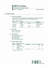 DataSheet RB751V40 pdf